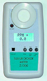 美国ESC便携式二氧化硫检测仪Z-1300、ZDL-1300
