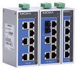 MOXA 5口工业以太网交换机 EDS-205A