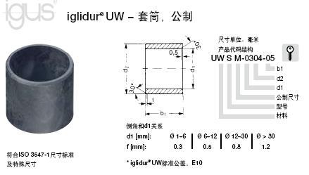 滑动轴承\进口套筒\法兰轴承\易格斯轴承\适合于水下运行,连续快速