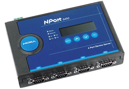 NPort 5450I总代理MOXA工业串口联网服务器