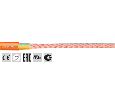 易格斯动力电缆-主轴/单芯电缆-CF885.PE系列