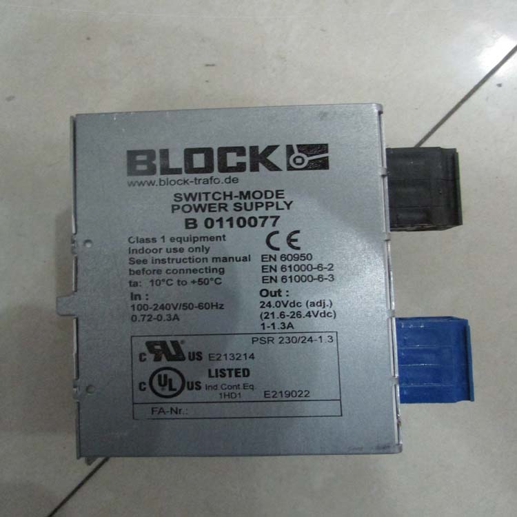 BLOCK可调变压器BJL-AD-6005PNP-Q-F801-T50