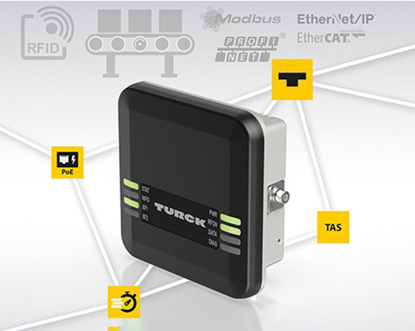 图尔克 EtherCAT 协议的紧凑型超高频 RFID 读写头