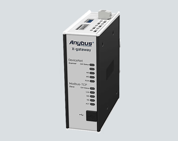 Anybus X-gateway – DeviceNet扫描器 - Modbus TCP服务器