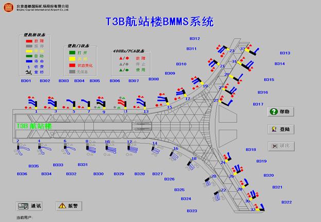 北京首都国际机场t3航站楼旅客登机桥项目顺利通过验收