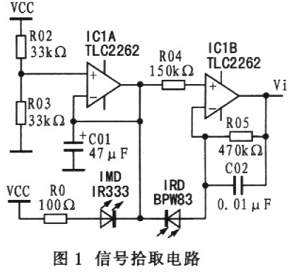 基于光电技术的脉搏测量方法如图