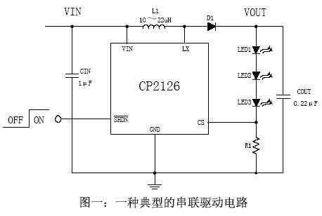 背光驱动电路的选择策略和应用如图