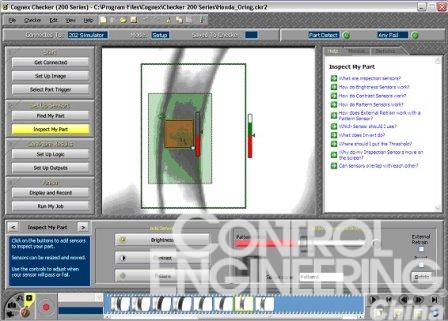 康耐视Checker视觉传感器校正油盖组装错误，助MPC提高生产率如图