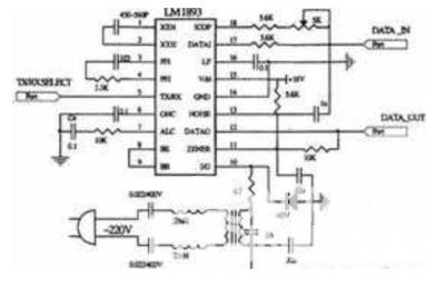 图2　LM1893的典型应用电路