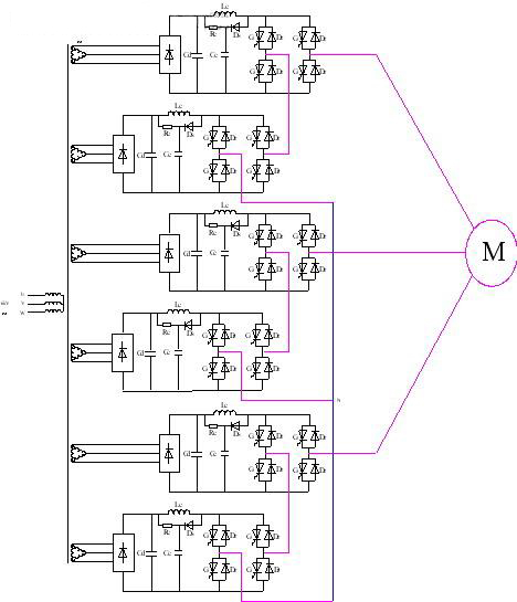 6kV变频器构成原理图