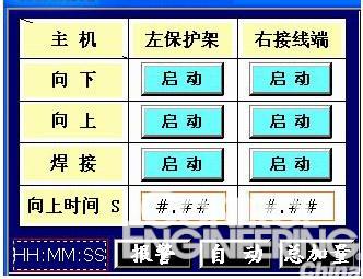 参数显示设定监视自动运行画面