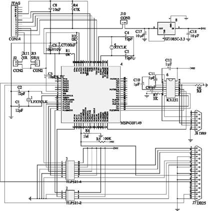 用MSP430单片机实现微波成像系统的扫描控制与数据采集(图)如图