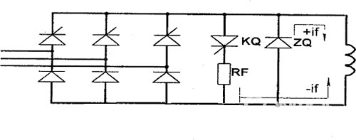 原主电路为桥式半控励磁装置