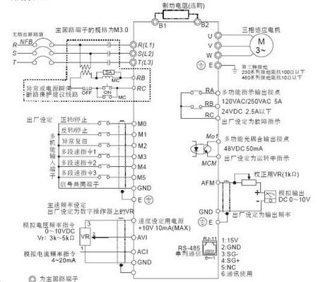 台达变频器在节能家电上的应用如图